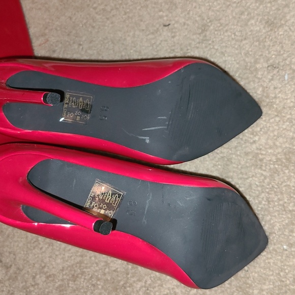 Red Patent Boots - Picture 5 of 5